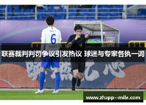 联赛裁判判罚争议引发热议 球迷与专家各执一词